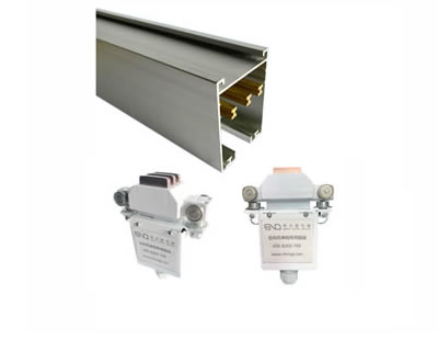 ELECTRIC RAIL FOR SPREADING MACHINE